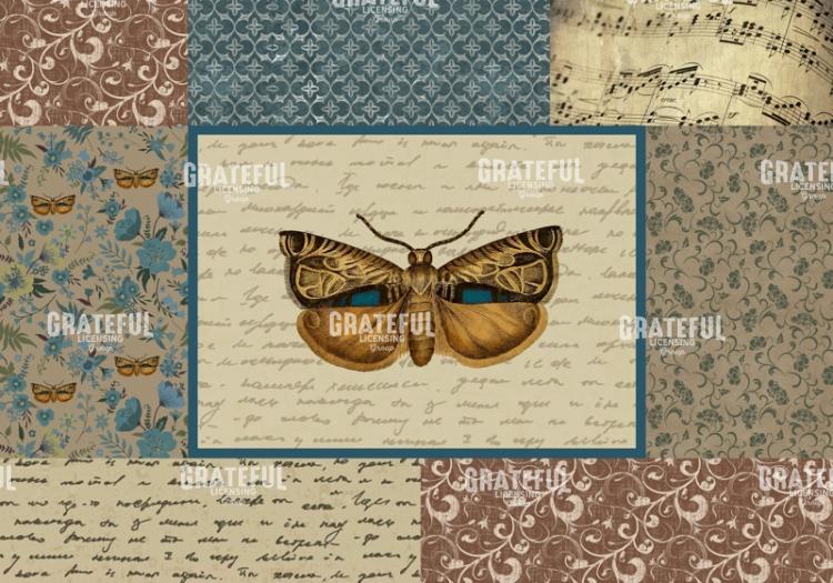 English Manor Moth