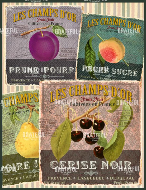 Fruits Francais - Vertical