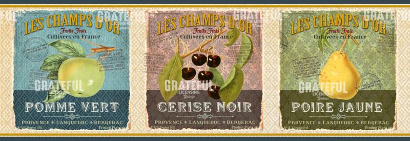 Fruits Francais - Horizontal Panel