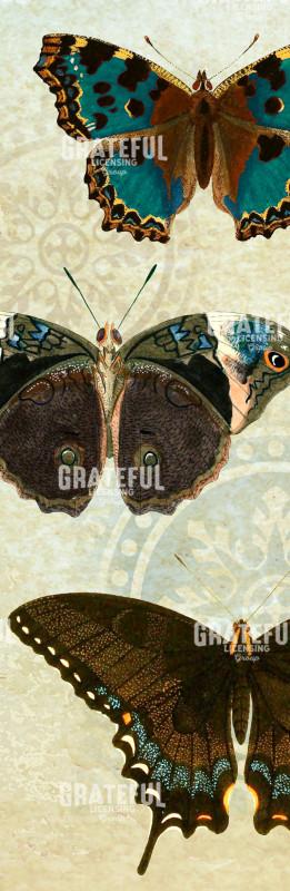 Le Papillon - Vertical Panel