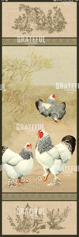 Provence Poulet - Vertical Panel 1