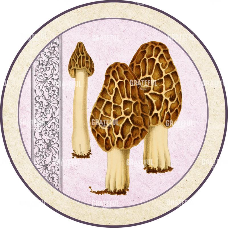 Timbres Champignons 2 C Circle