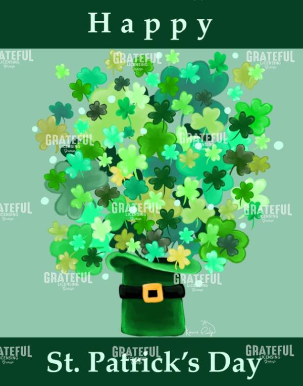 St Patrick's Day Flag