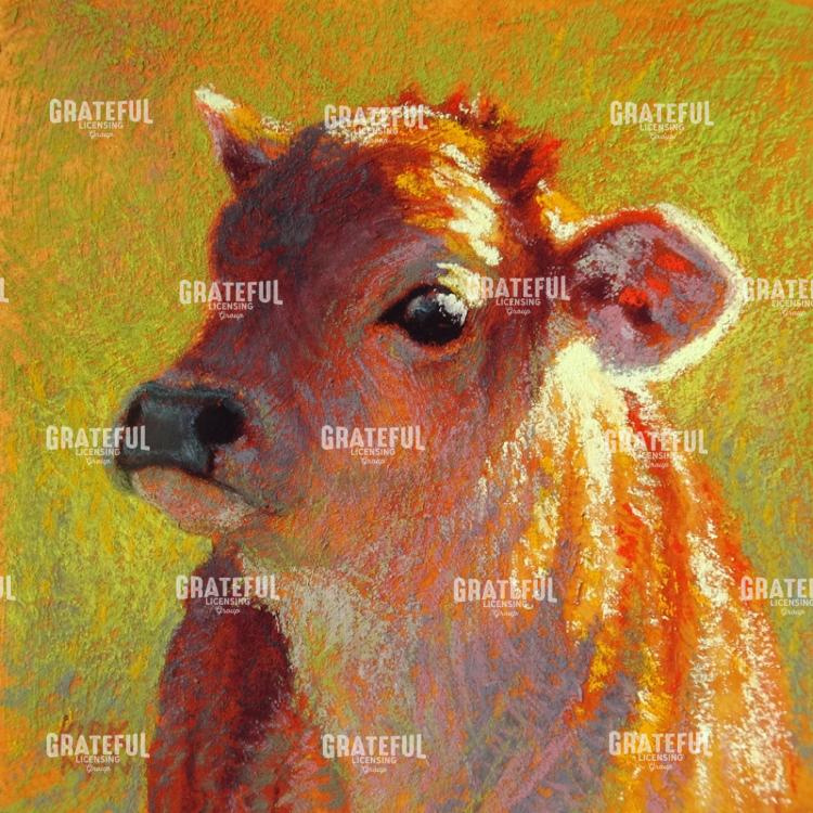 Tiny Brown Calf