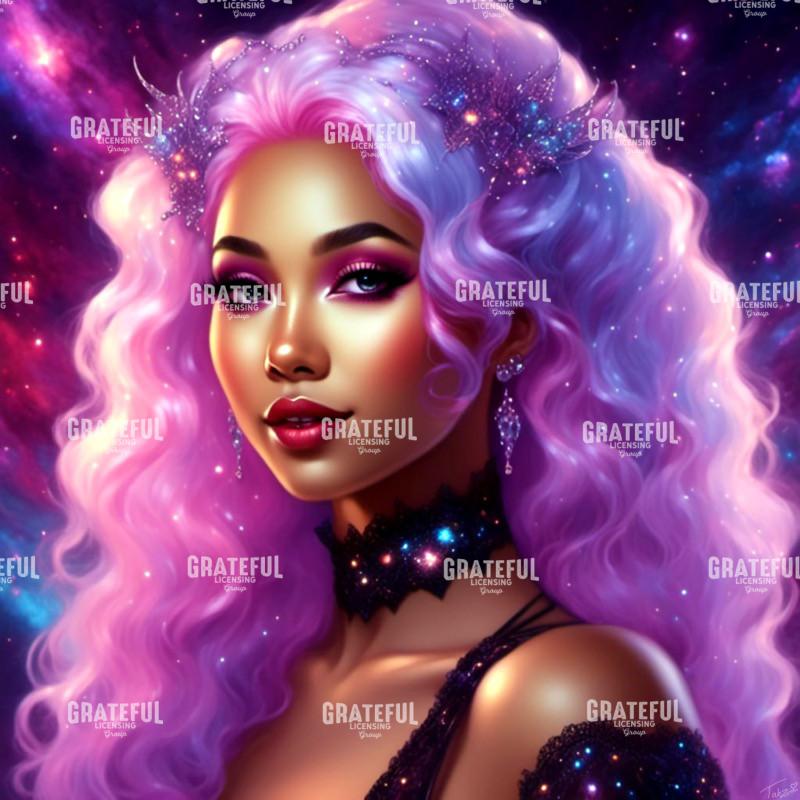 Galaxy Purple Princess