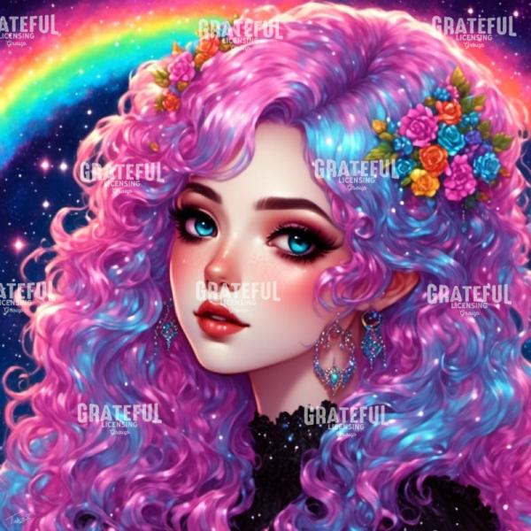 Galaxy Princess Blue Eyes