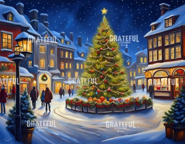 Christmas Town Square