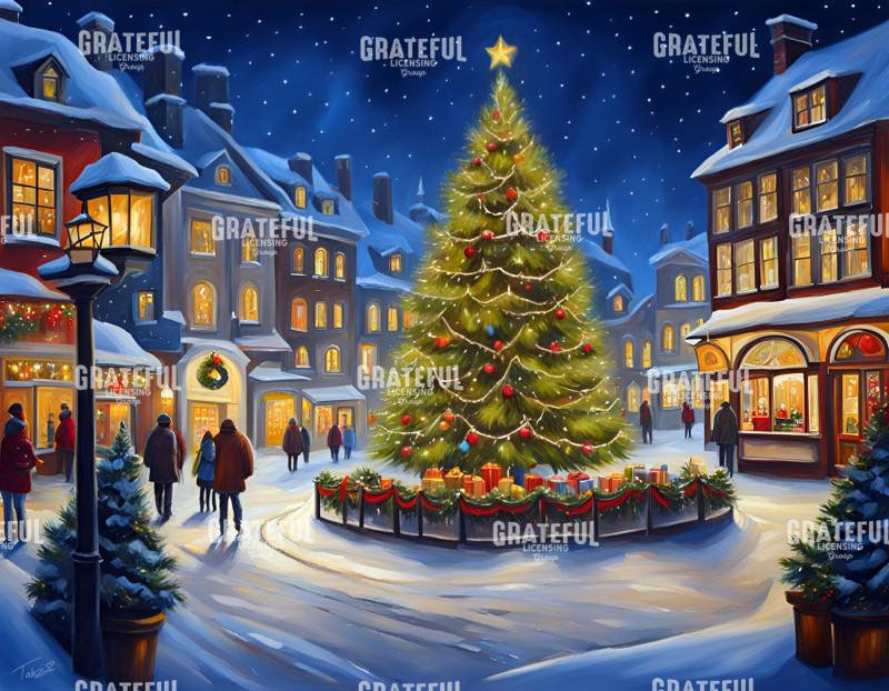 Christmas Town Square