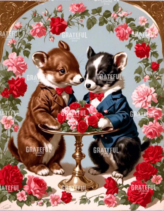 Vintage Valentine Love