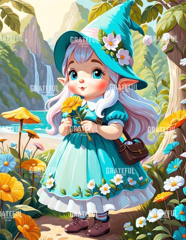 Spring Maiden Gnome