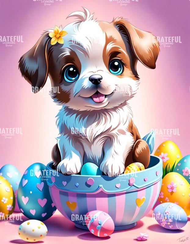 Easter Puppy