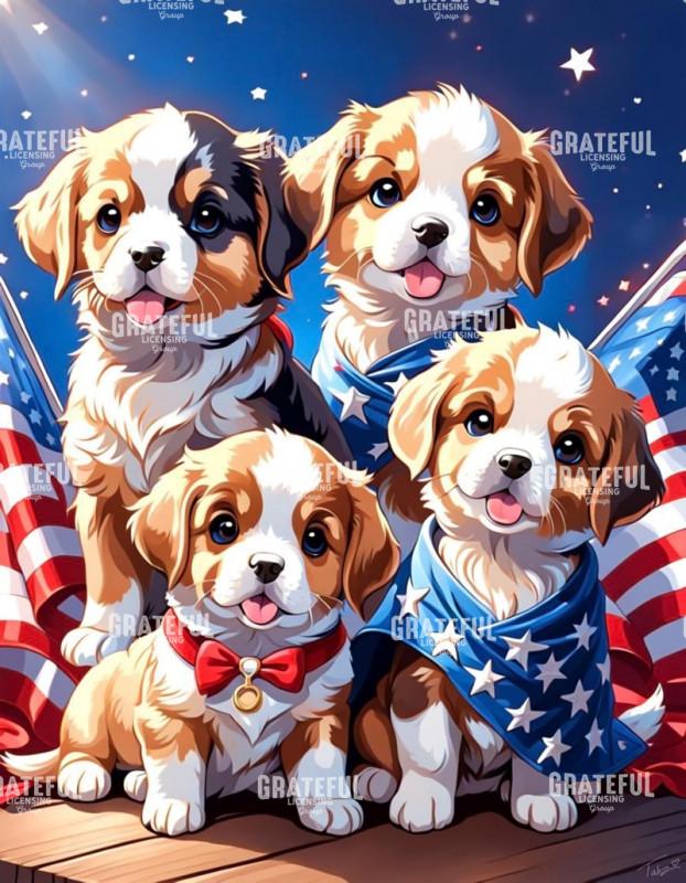 4th of July Pups