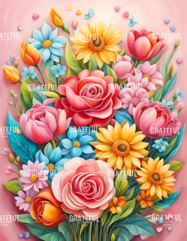 Bright Spring Flowers