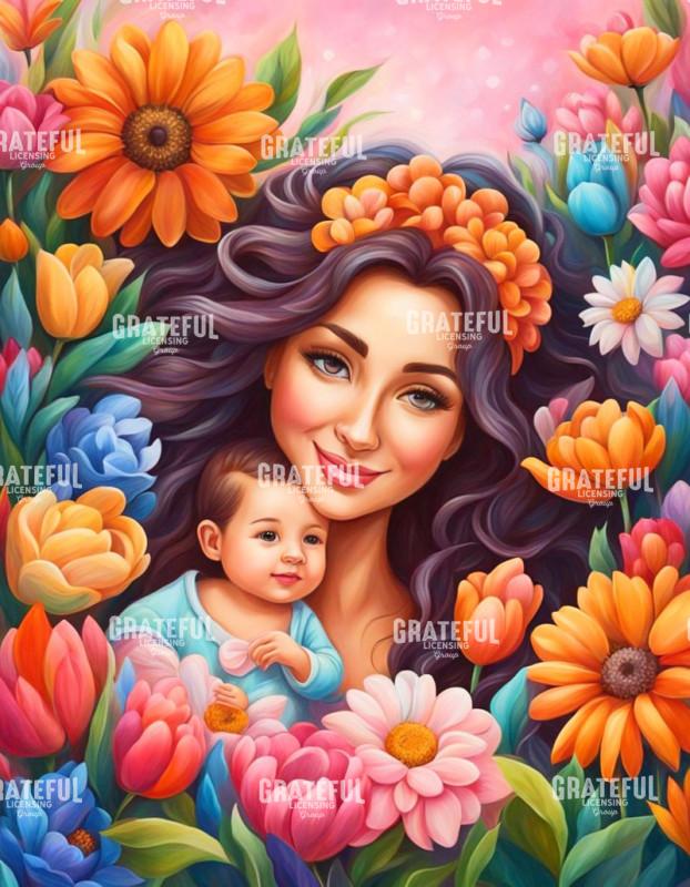 Sweet Mother with Child
