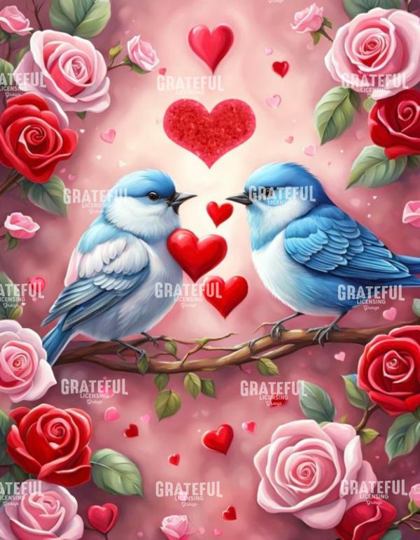 Bluebirds in Love