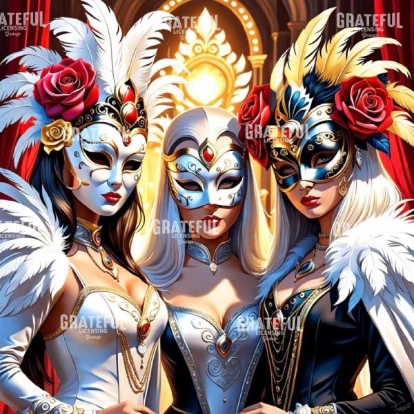 Carnival Red and Gold