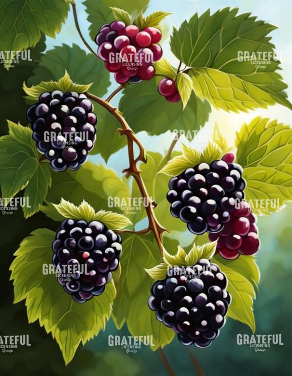Ripe Blackberries