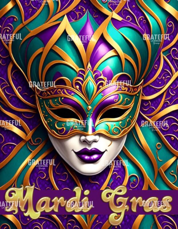 Gold Mardi Gras