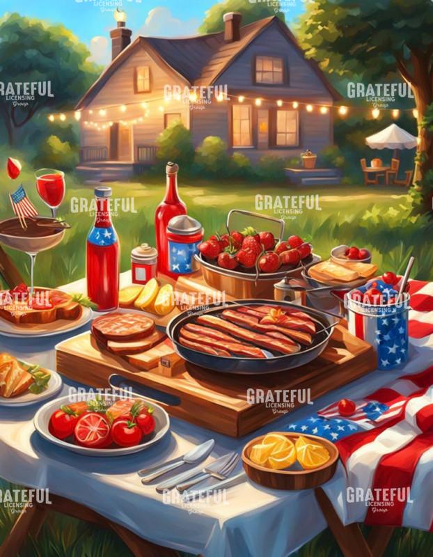 Backyard BBQ 4th of July