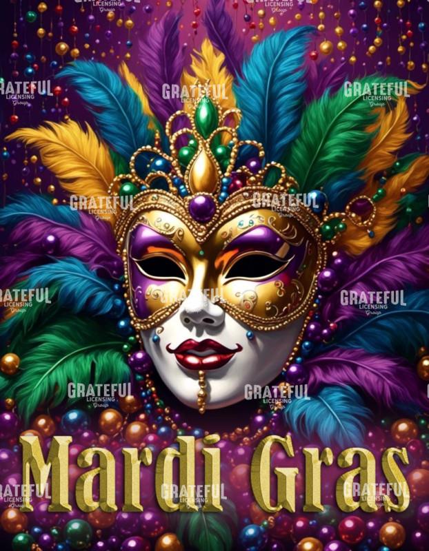 Fancy Full Feather Fan