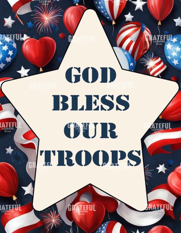 God Bless Our Troops Star 4th of July.jpg