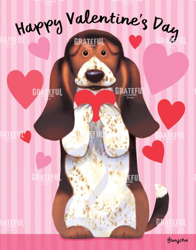Valentine Hearts Hound