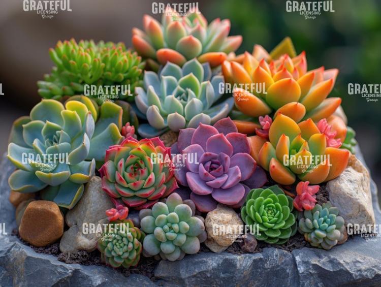 Succulents Close Up