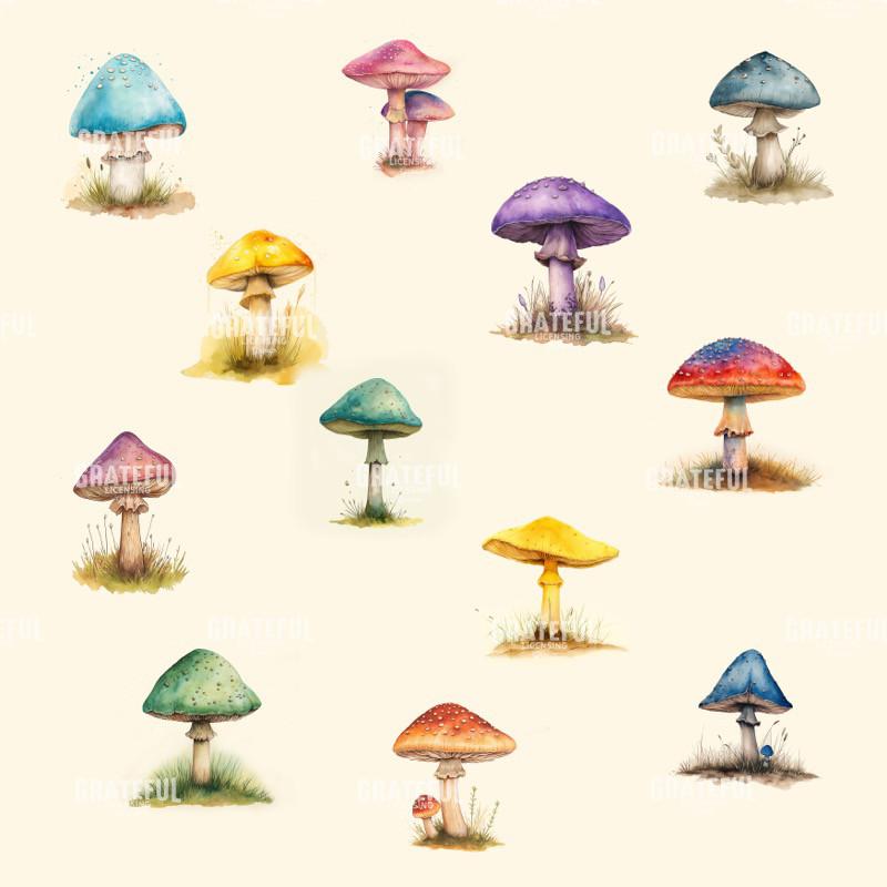 Mushroom Collage