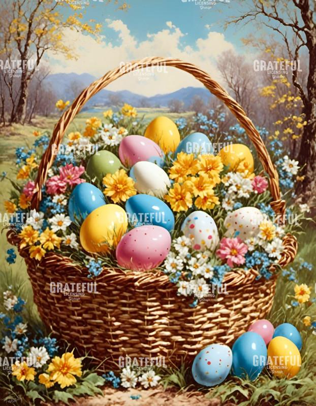 Vintage Easter Baskets