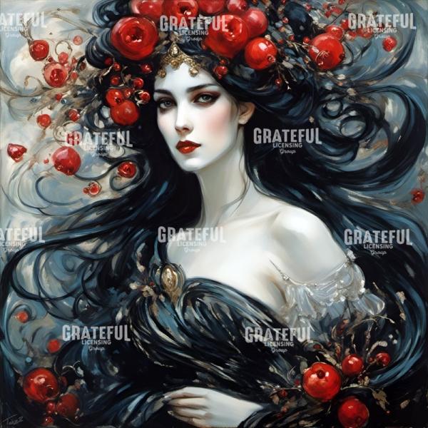 Pomegranate Rose