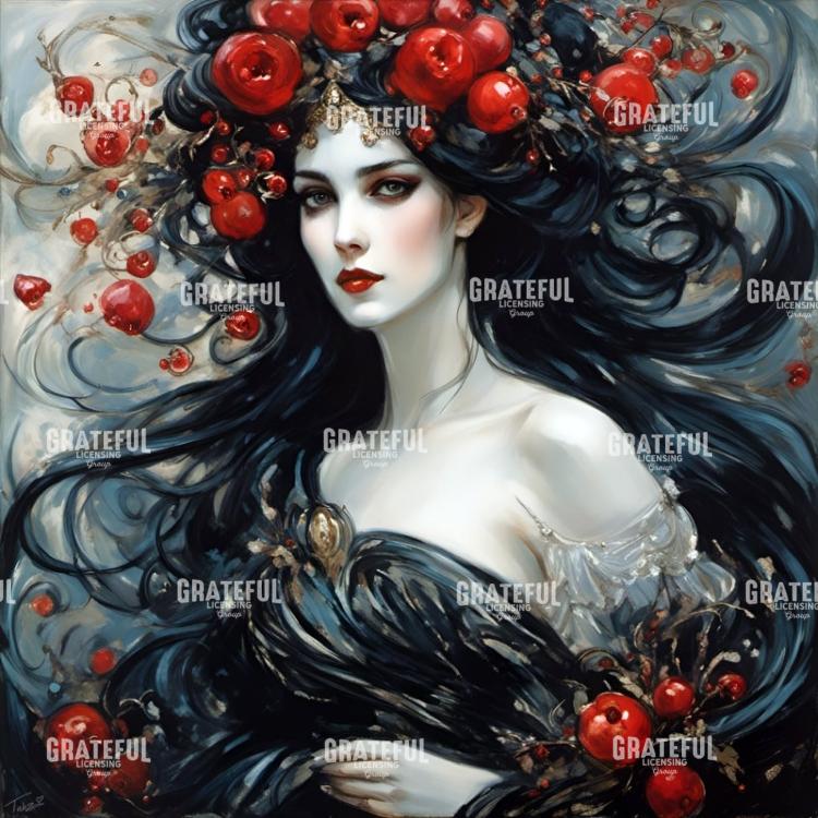 Pomegranate Rose