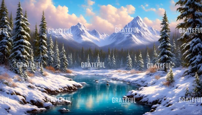 Dreamy Winter Landscape