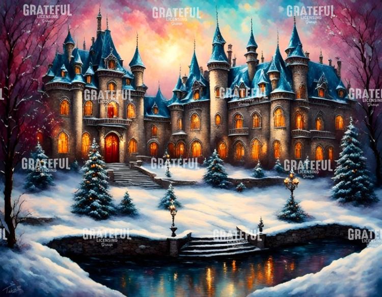 Black Velvet Winter Castle
