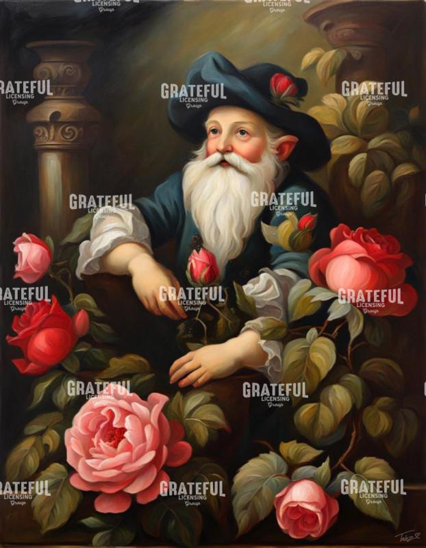 Gnome with Roses
