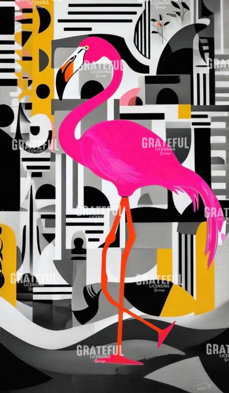 Retro Flamingo Tango