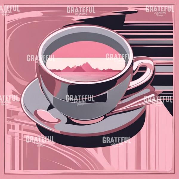 Morning Coffee in Pink