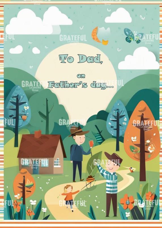 Vintage Father's Day Card