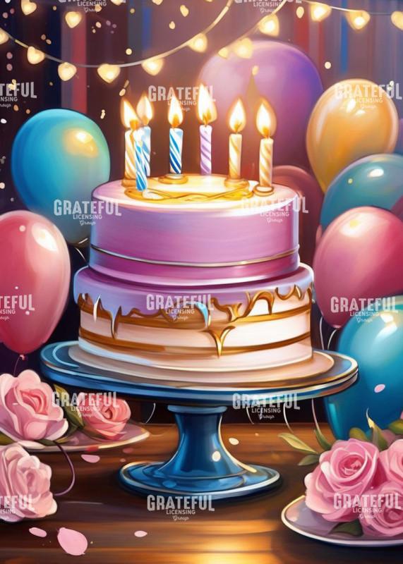 Pink and Gold Birthday