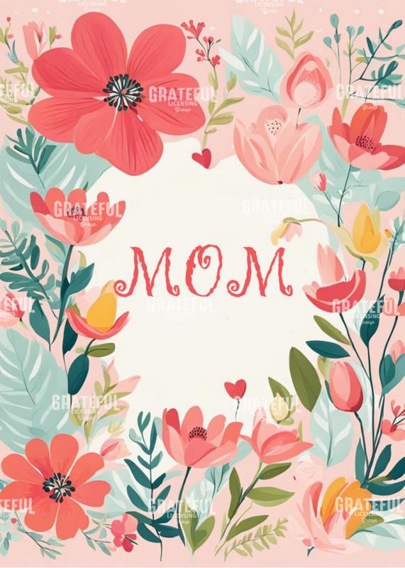 Pink Floral Mom