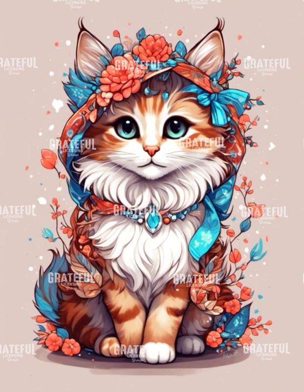 Fancy Cat Ribbons and Bows