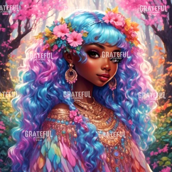 Pastel Princess Blue