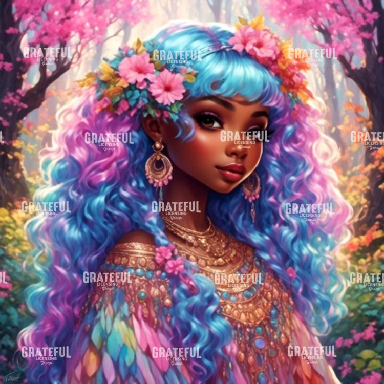 Pastel Princess Blue