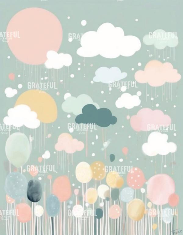 Pastel Sun and Rain