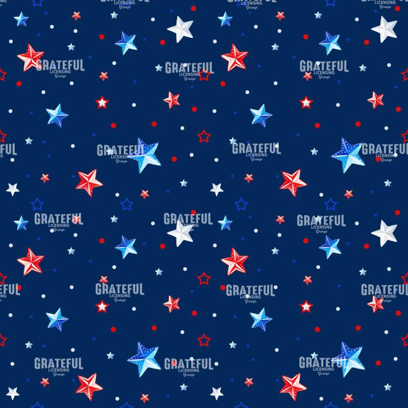 A Field of Large Stars Dark Blue