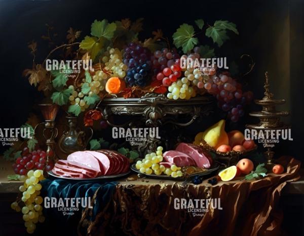 Abundance Charcuterie Still Life