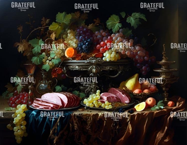 Abundance Charcuterie Still Life