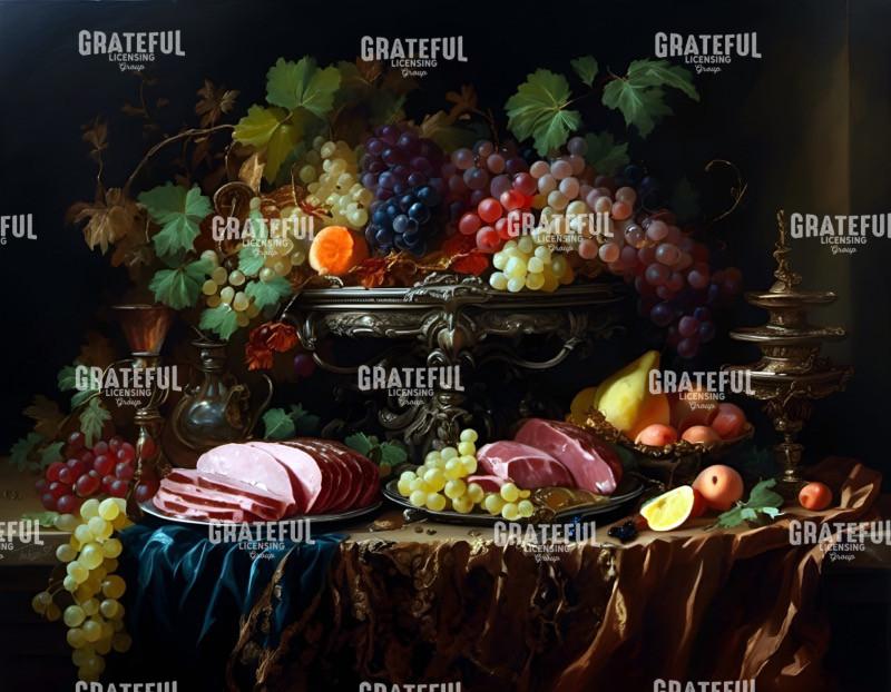 Abundance Charcuterie Still Life