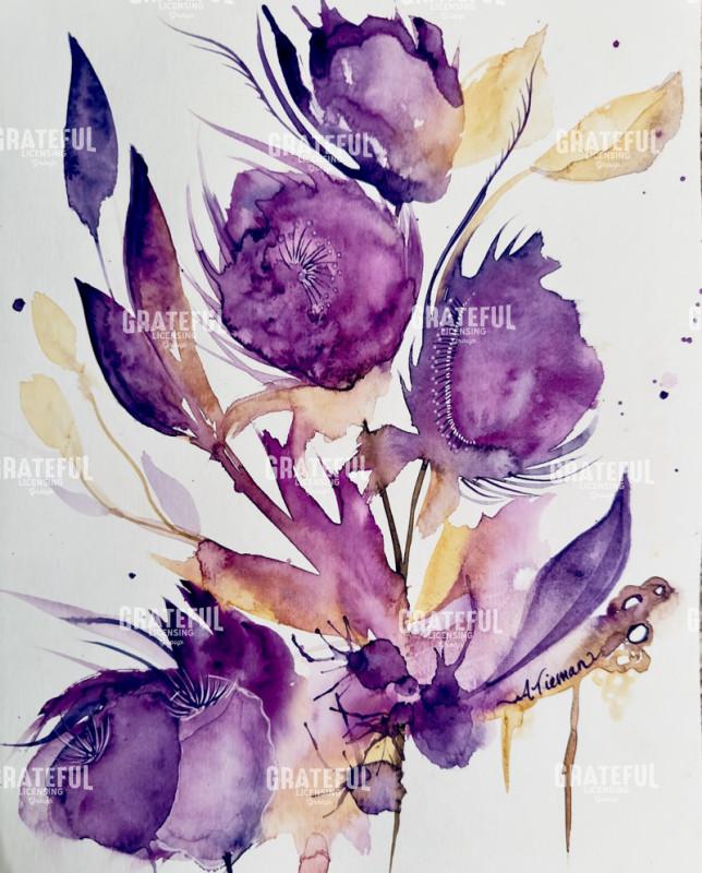 Purple Passion Blooms