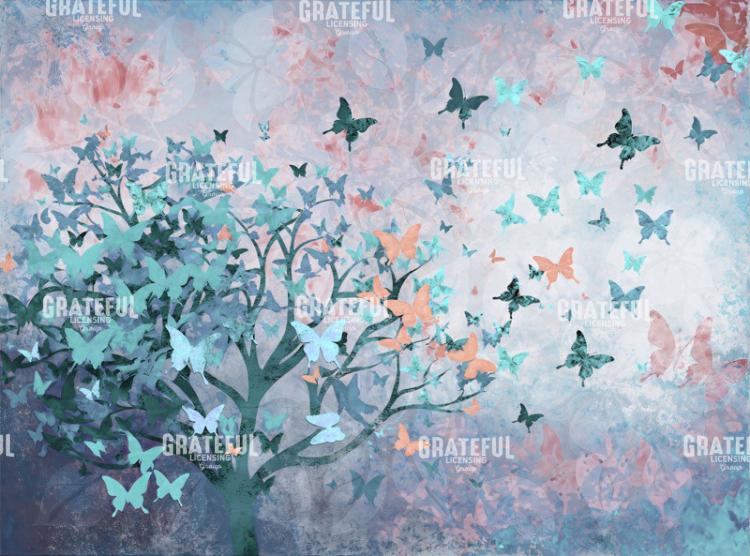 Butterfly Tree Blue