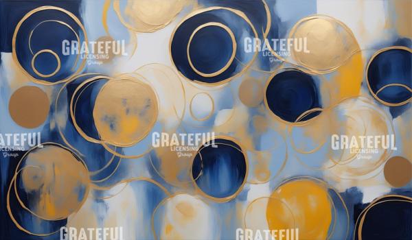 Gold Foil Circles